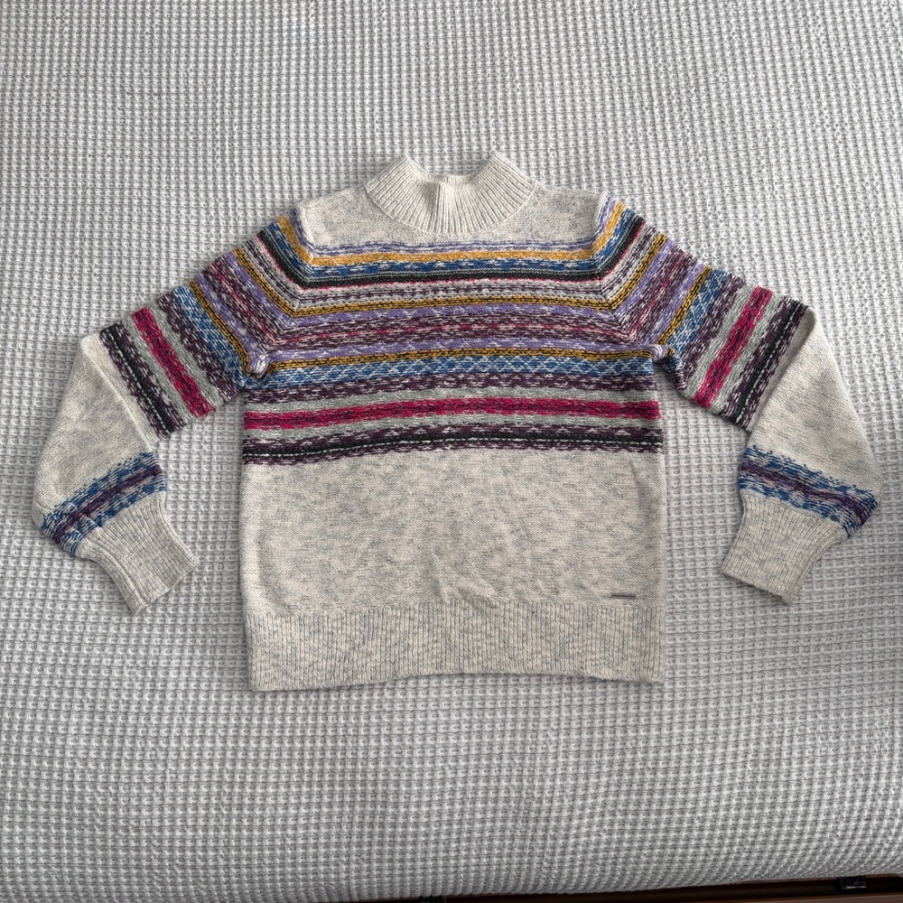 Abercrombie & Fitch Mock Neck Sweater